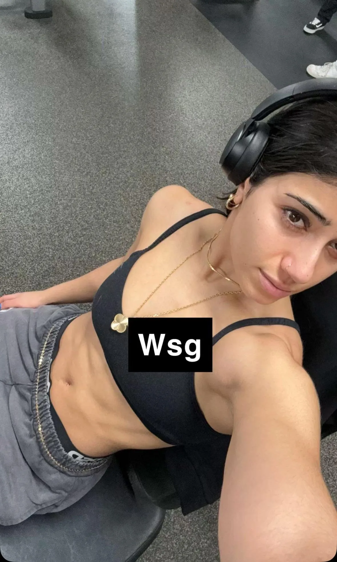 She loves teasing by covering them with words