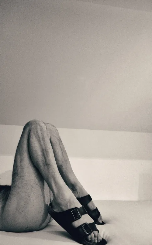 Socks never stay on with [m]e, but...#246