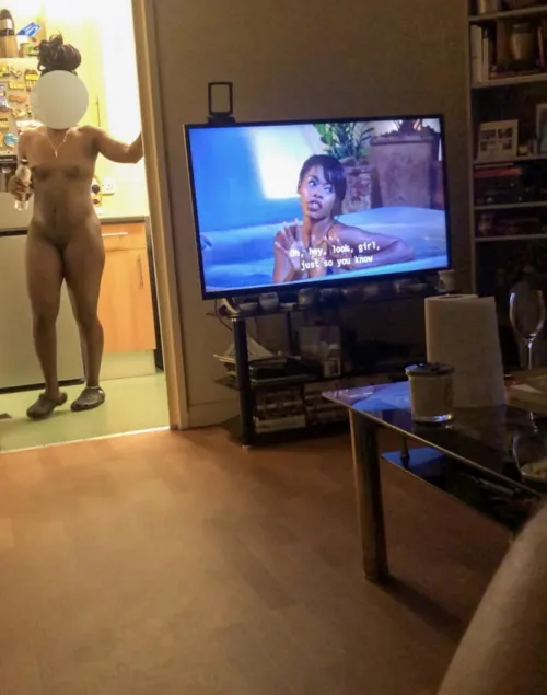 Tell me that you are nudist, without telling me that you are nudist. Do you spend your evenings naked?