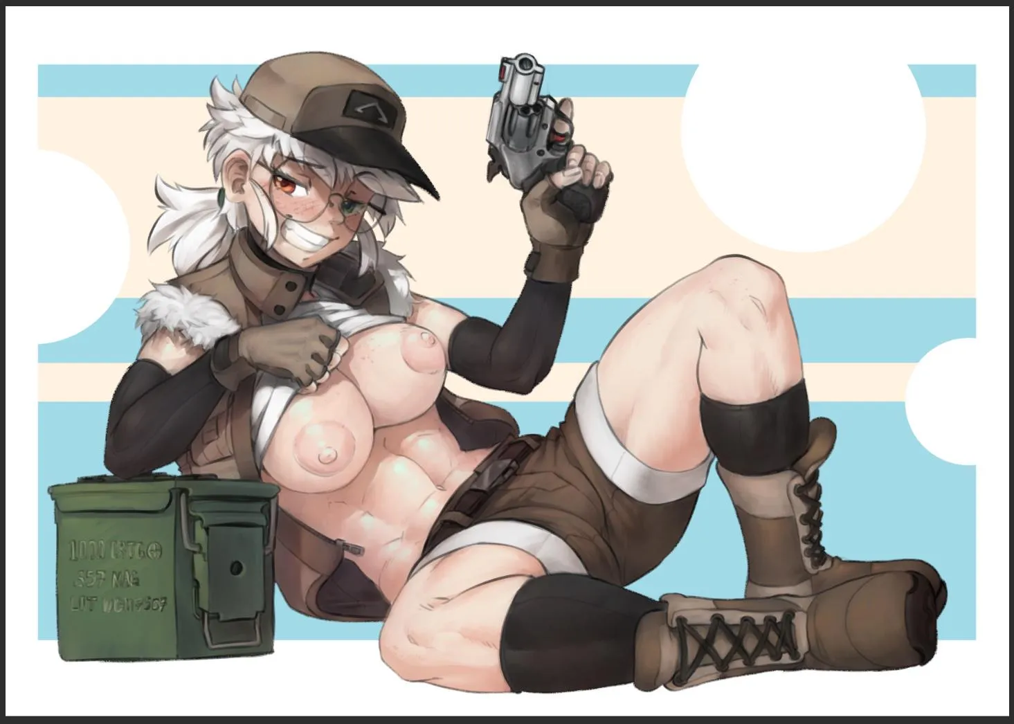 Her abs are lethal weapons