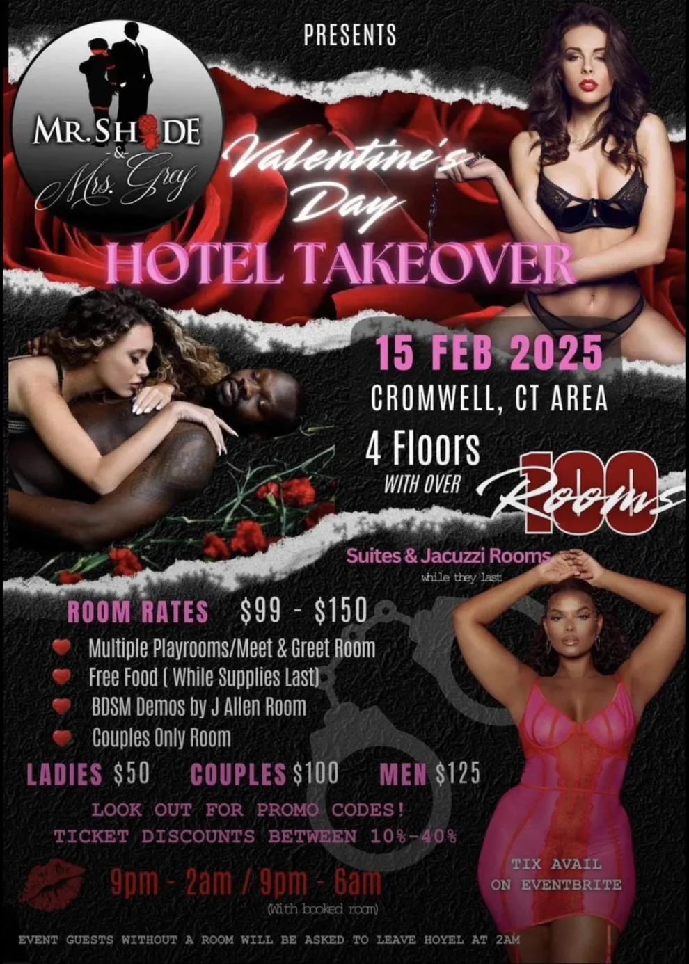 Hotel Takeover 2/15 in CT