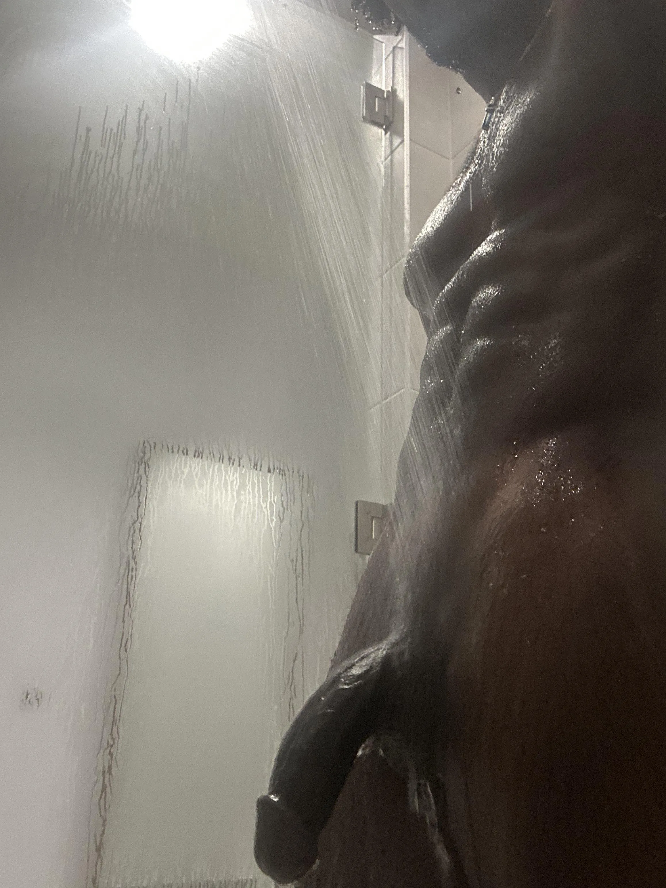 I don’t like showering alone