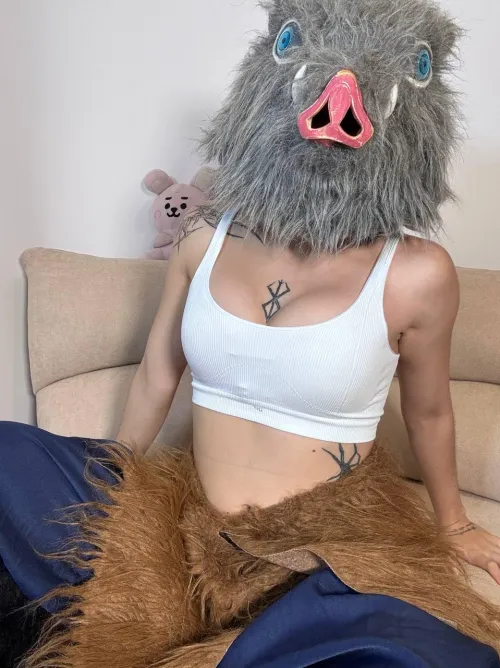 Inosuke Hashibira by Bellaszsukii