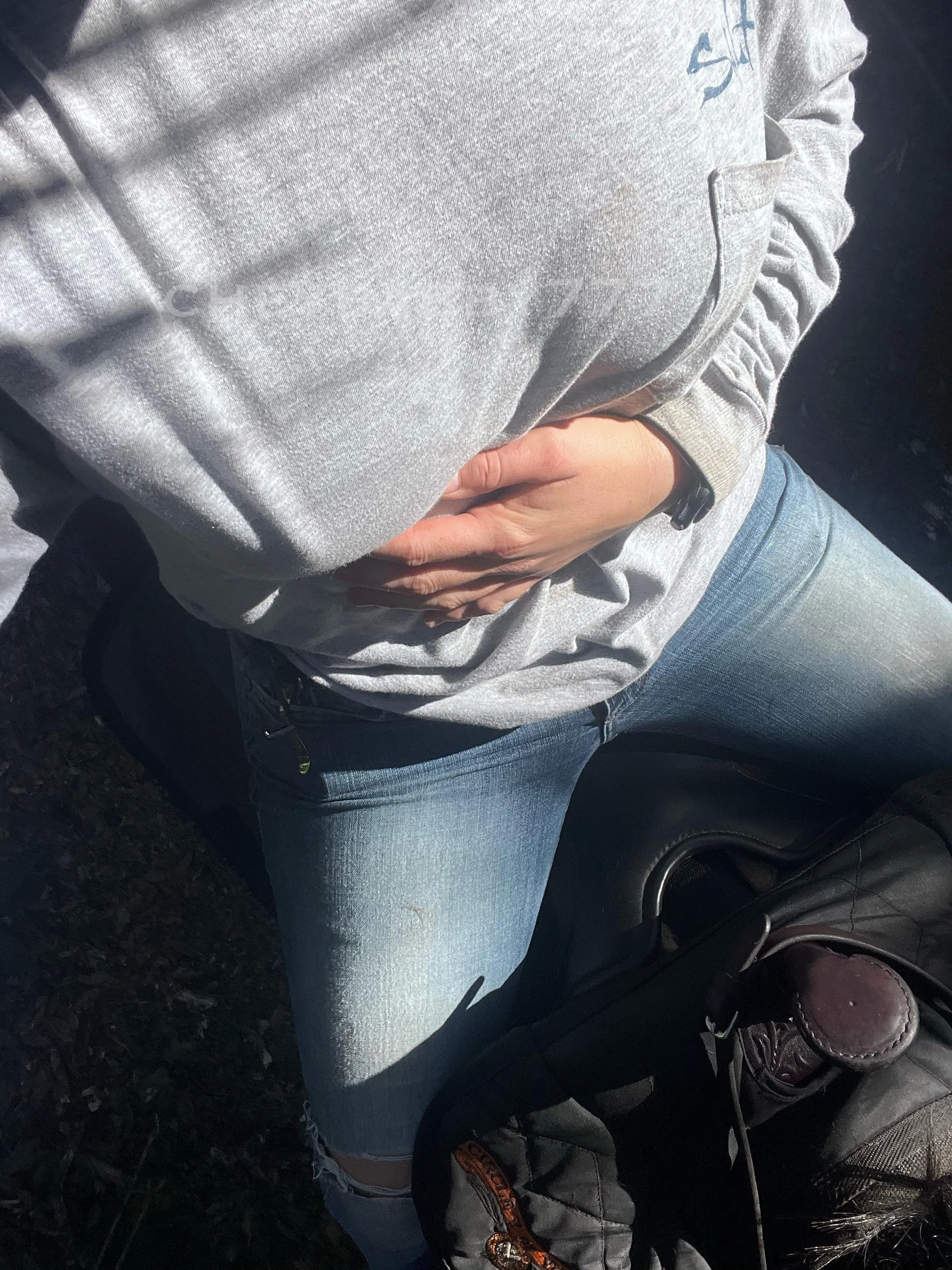 No bra makes for a bouncy ride