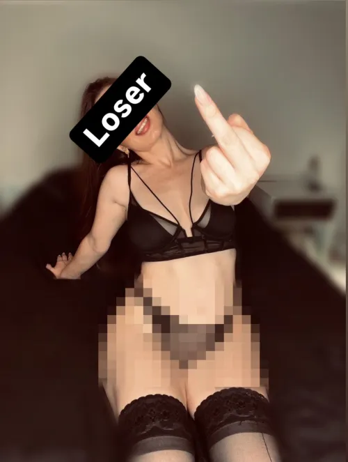 Say SORRY to be added in our humiliation group loser. I will ask for proof