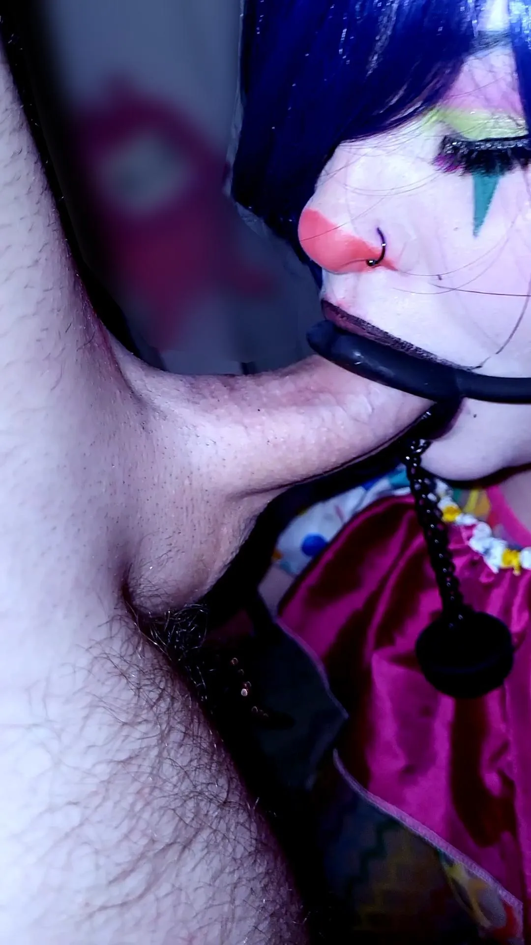 The best way to silence a clown girl