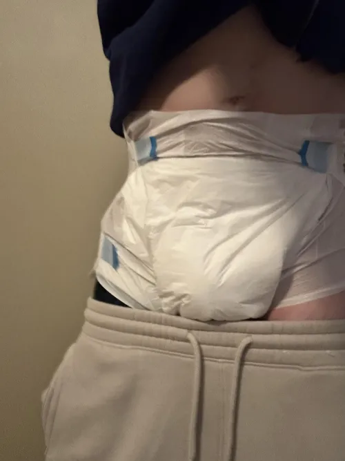 Think anyone will notice under my sweatpants?