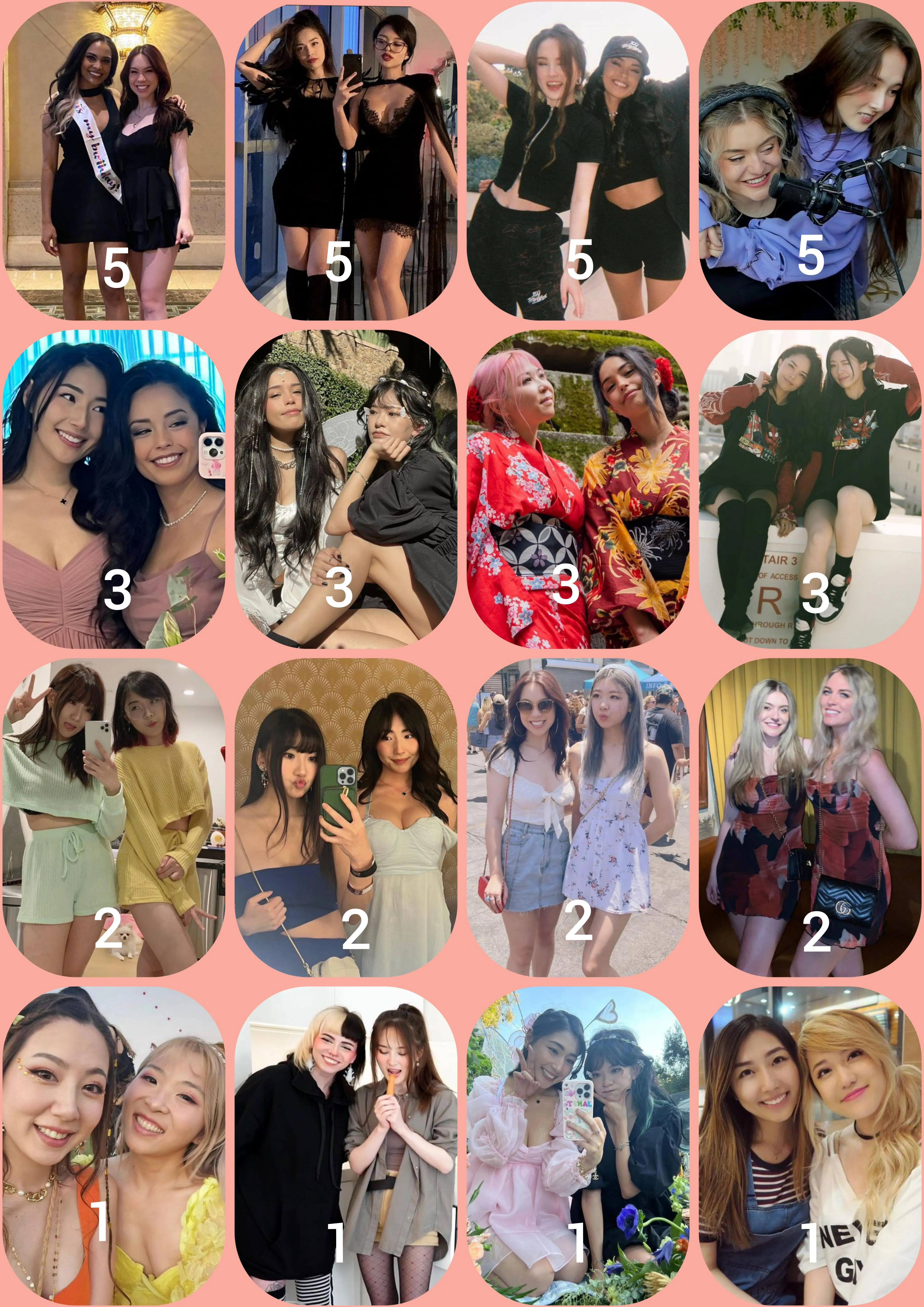 12 points to spend on your dream threesomes, which girls are getting lucky