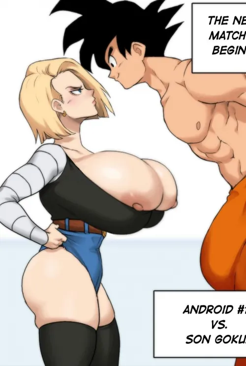 Android 18 is so hot