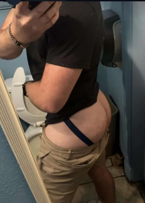 At the bar. Wanna sneak in?