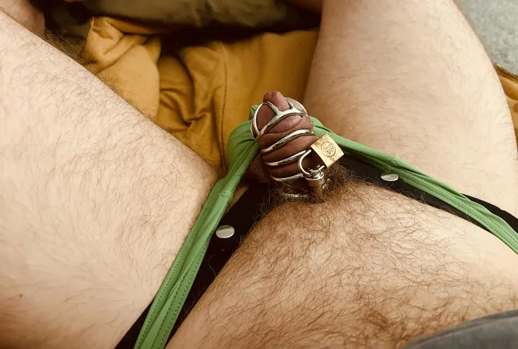 Cage went on cleanly shaved.