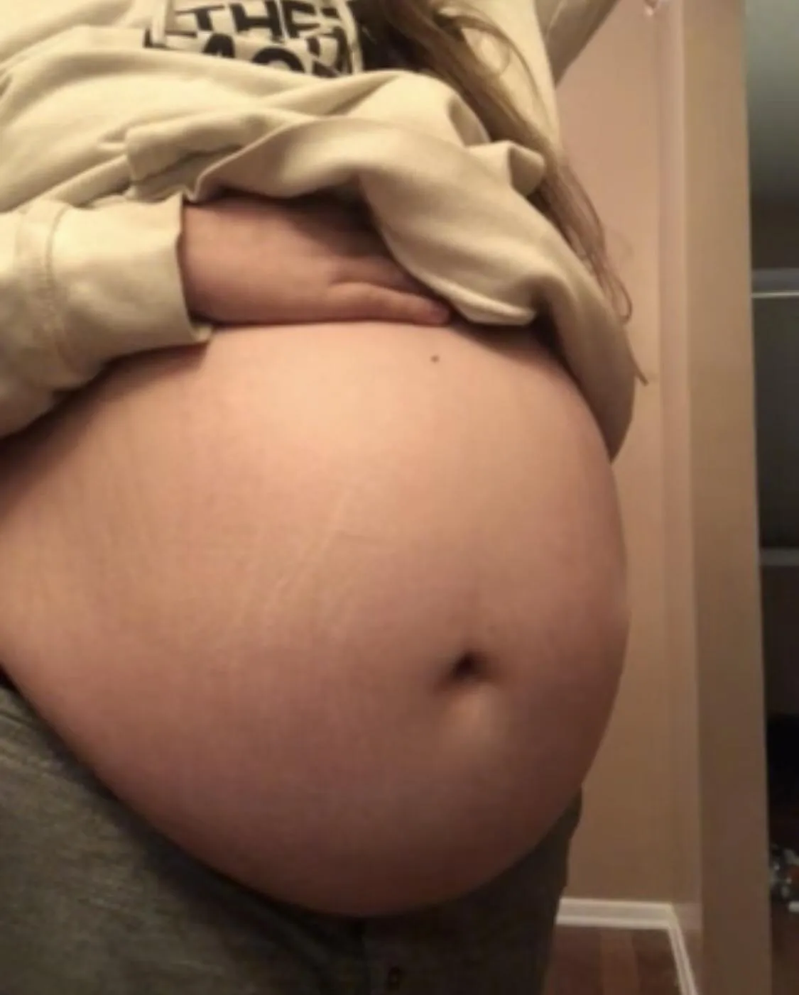 Can’t fit it into anything but sweats or my birthday suit… I think my birthday suit is better tho… do you?