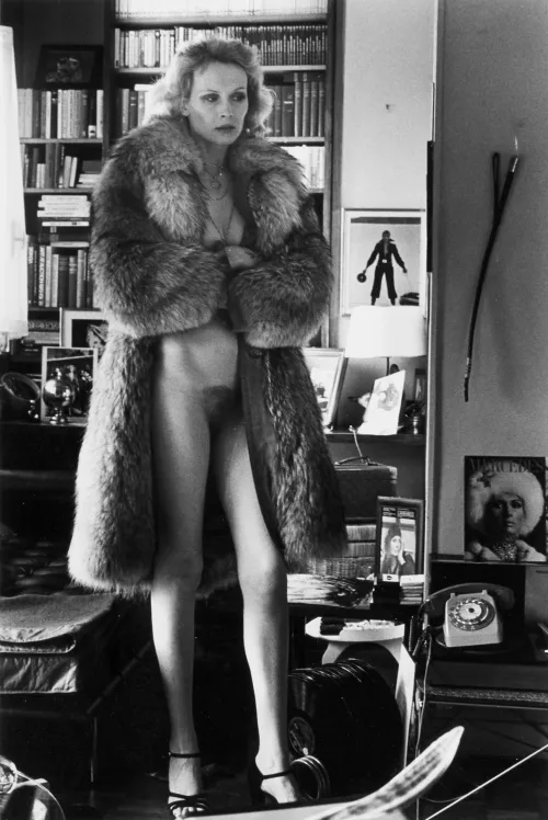 Helmut Newton 'Mercedes at Home', Paris. 1975