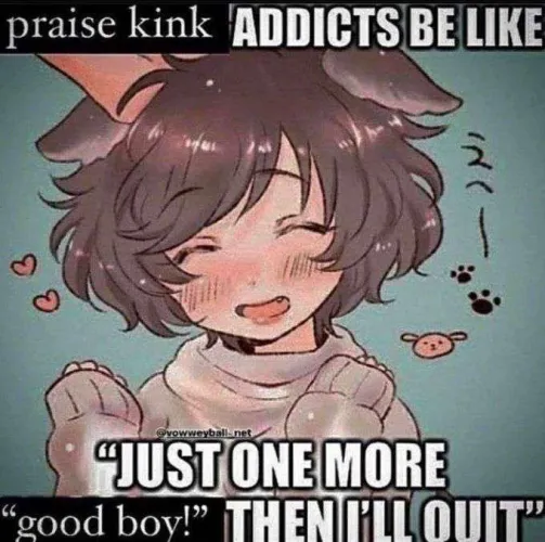 I could quit any time she wants!