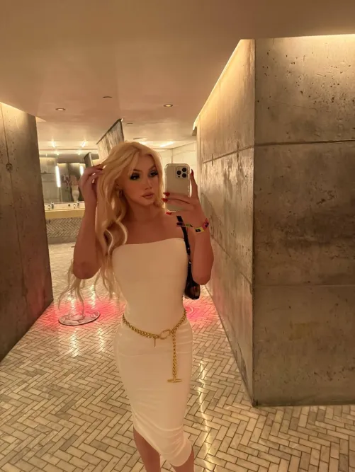 if I invited you over and greeted you wearing this what's the first thing you'd say?