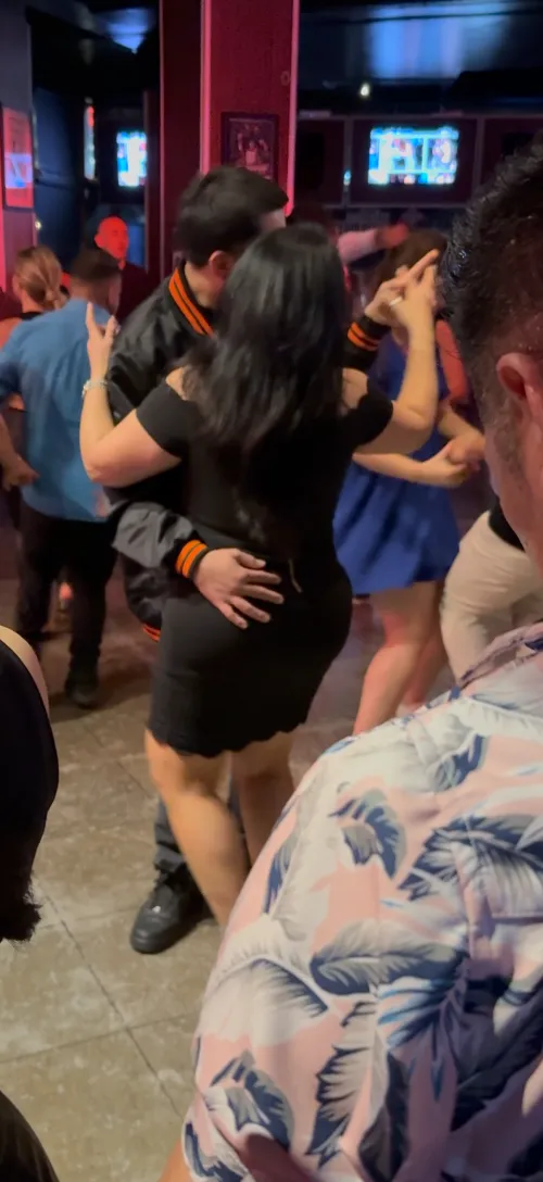 My Latina Wife being Slutty at the Club with a Young Redditor