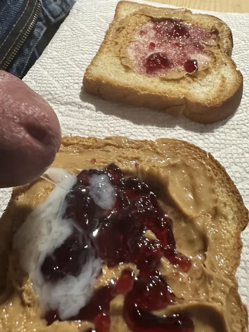 My PB&J + cum
