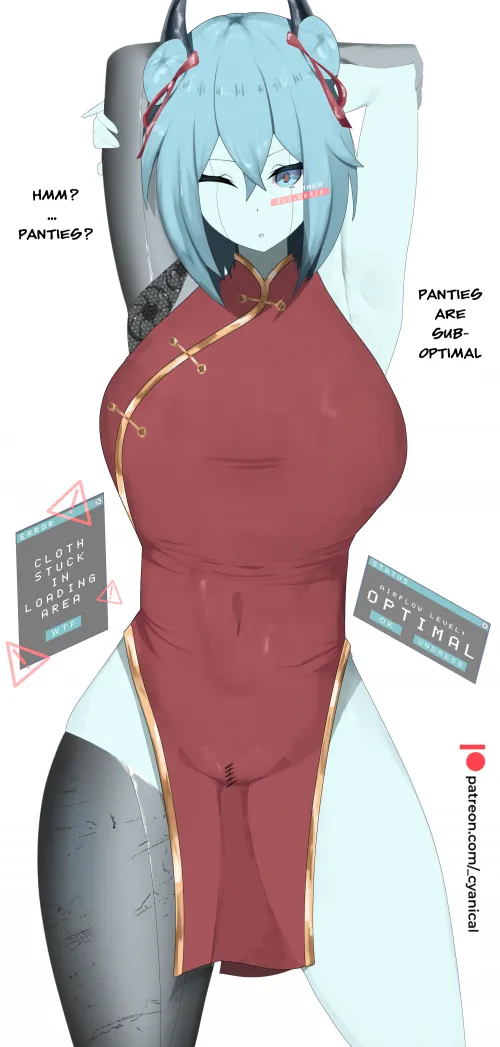 Qipao Robogirl [OC]