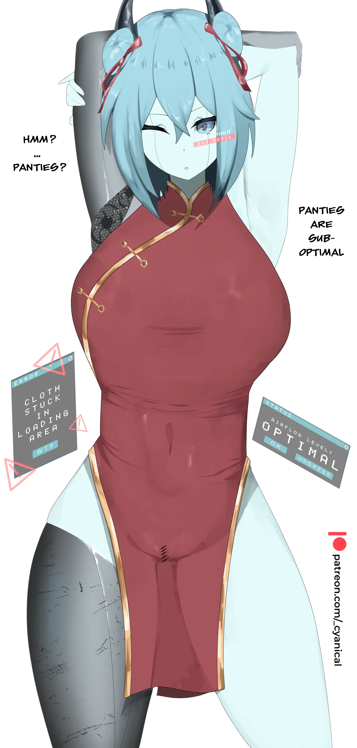 Qipao Robogirl [OC]