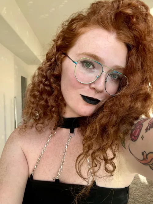 This lipstick looks a little too neat...