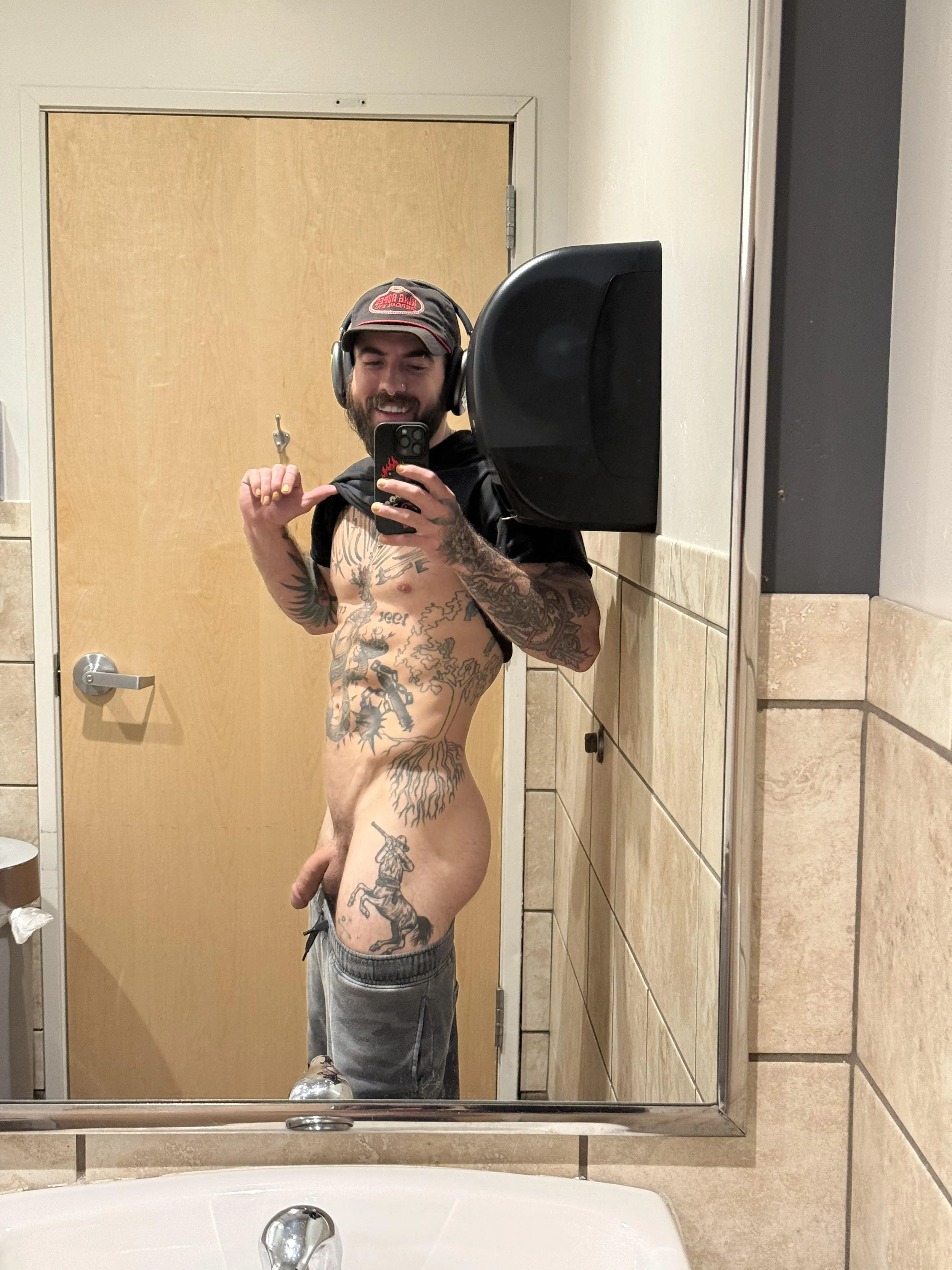 we fucking after the gym?