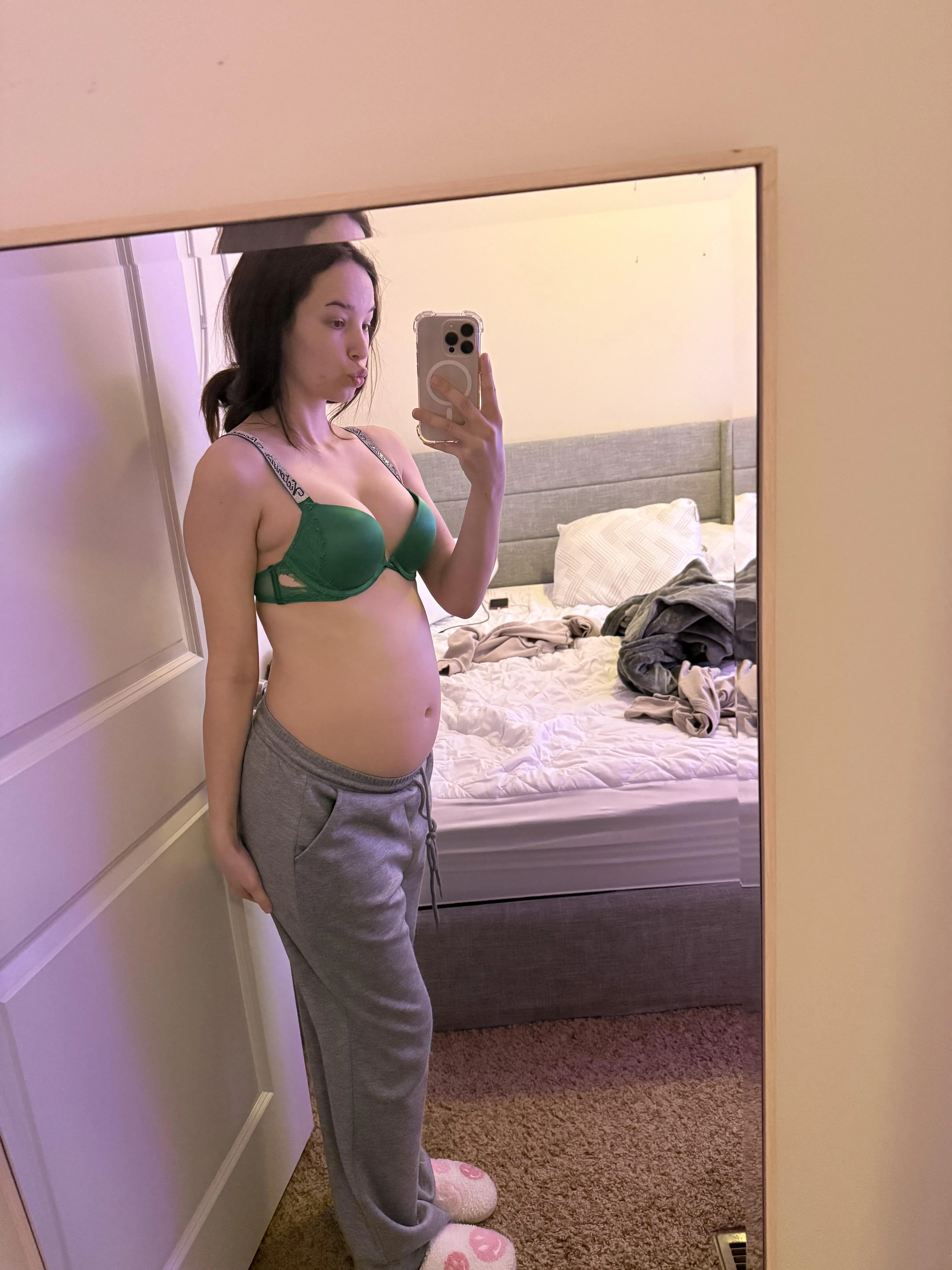 Do you like my pregnant body?