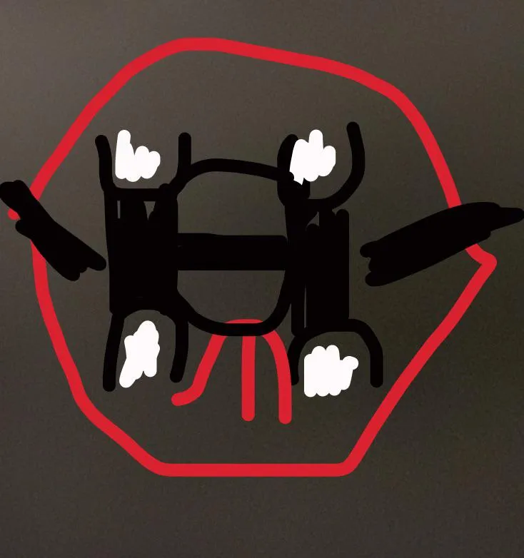 Does this exist? In essence a ring gag but it puts the pressure on the back teeth. Forgive the nightmare drawing