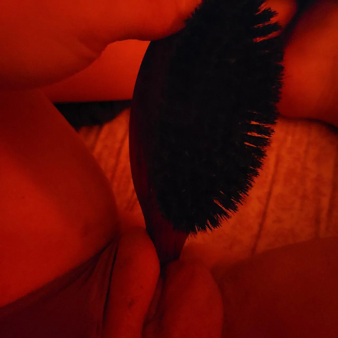 First Time Posting with Hairbrush & Pumped Pussy.