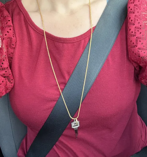 On my way home from work! Should I unlock him when I get home?