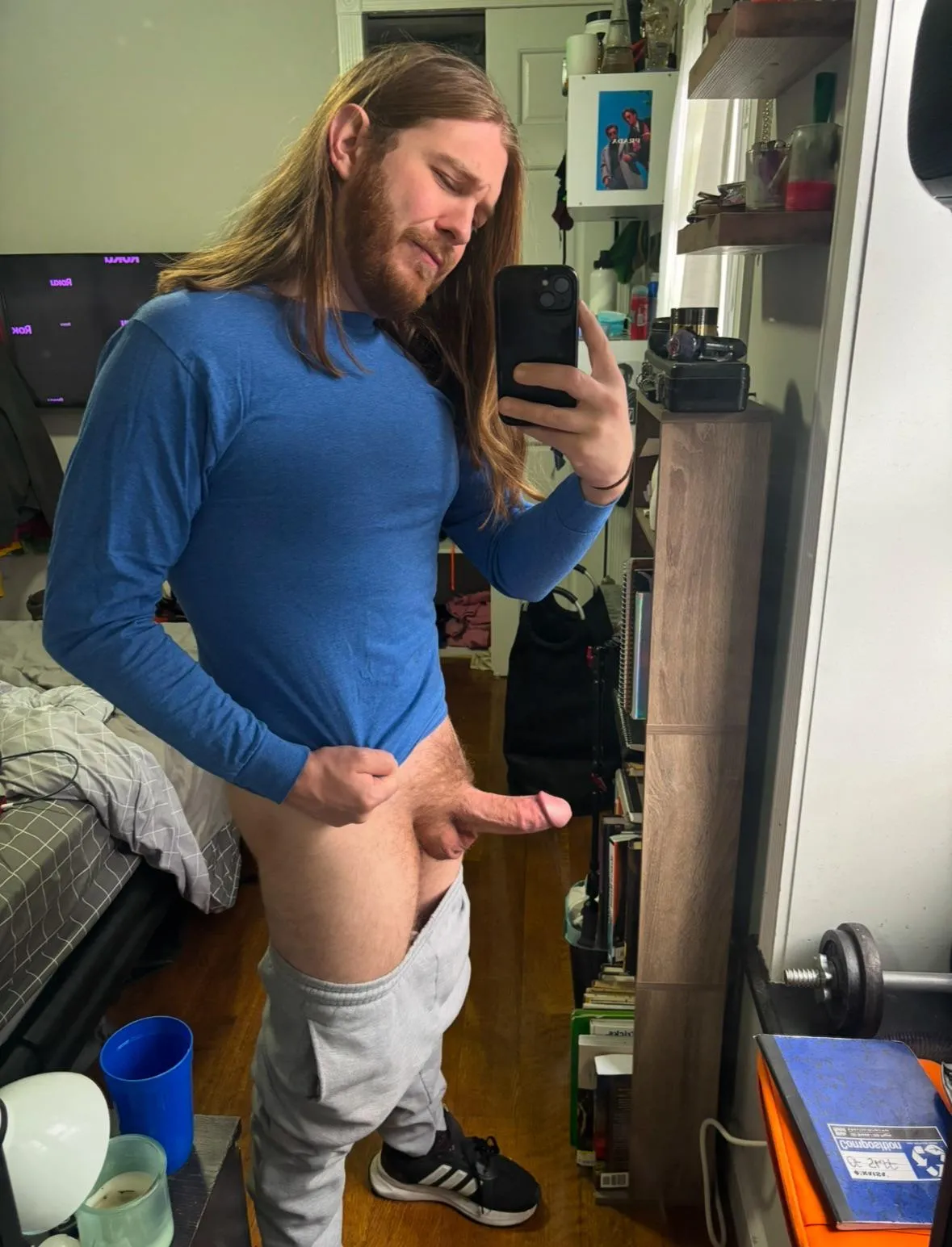 This blue top is doing me a lot of favors, don’t you think?