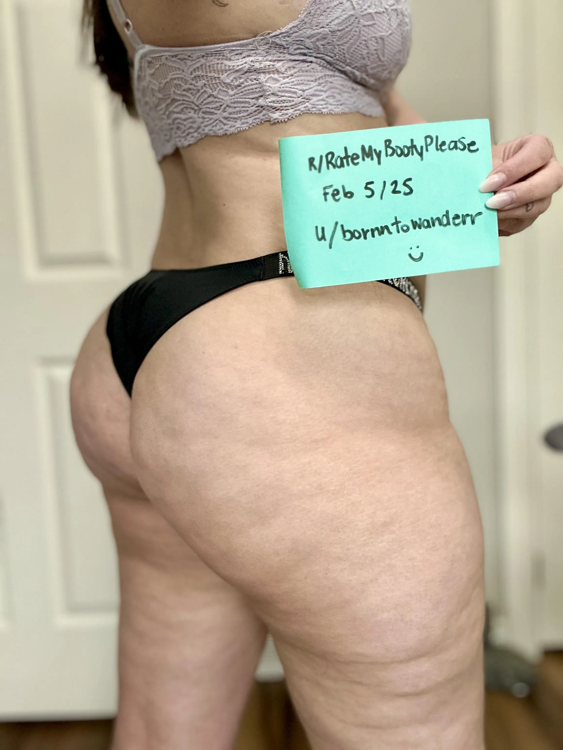 Verify - rate my booty?