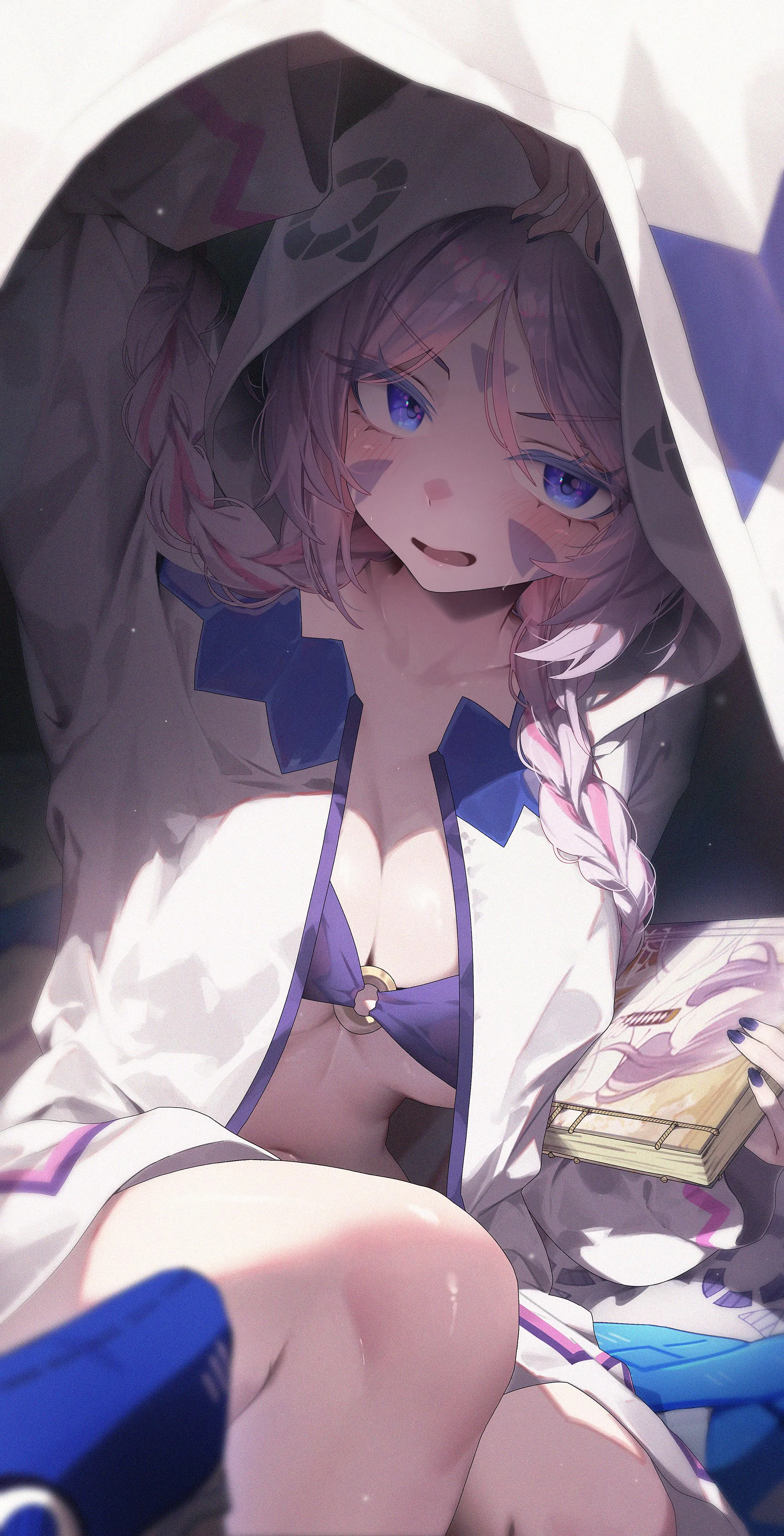 “Wha- what do you want?” (By: sushispin)