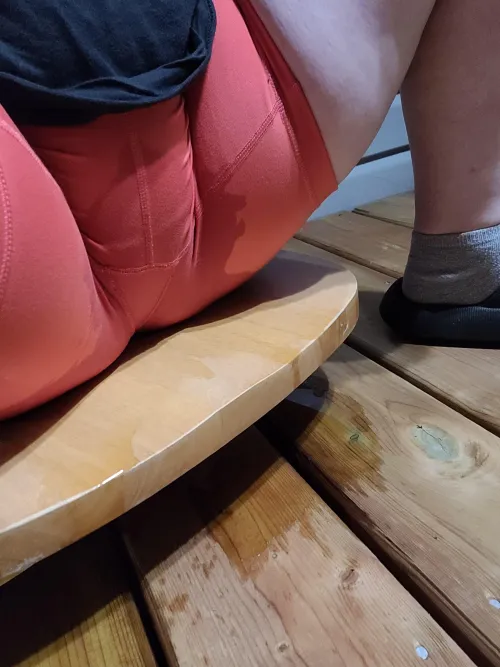 A puddle in my shorts