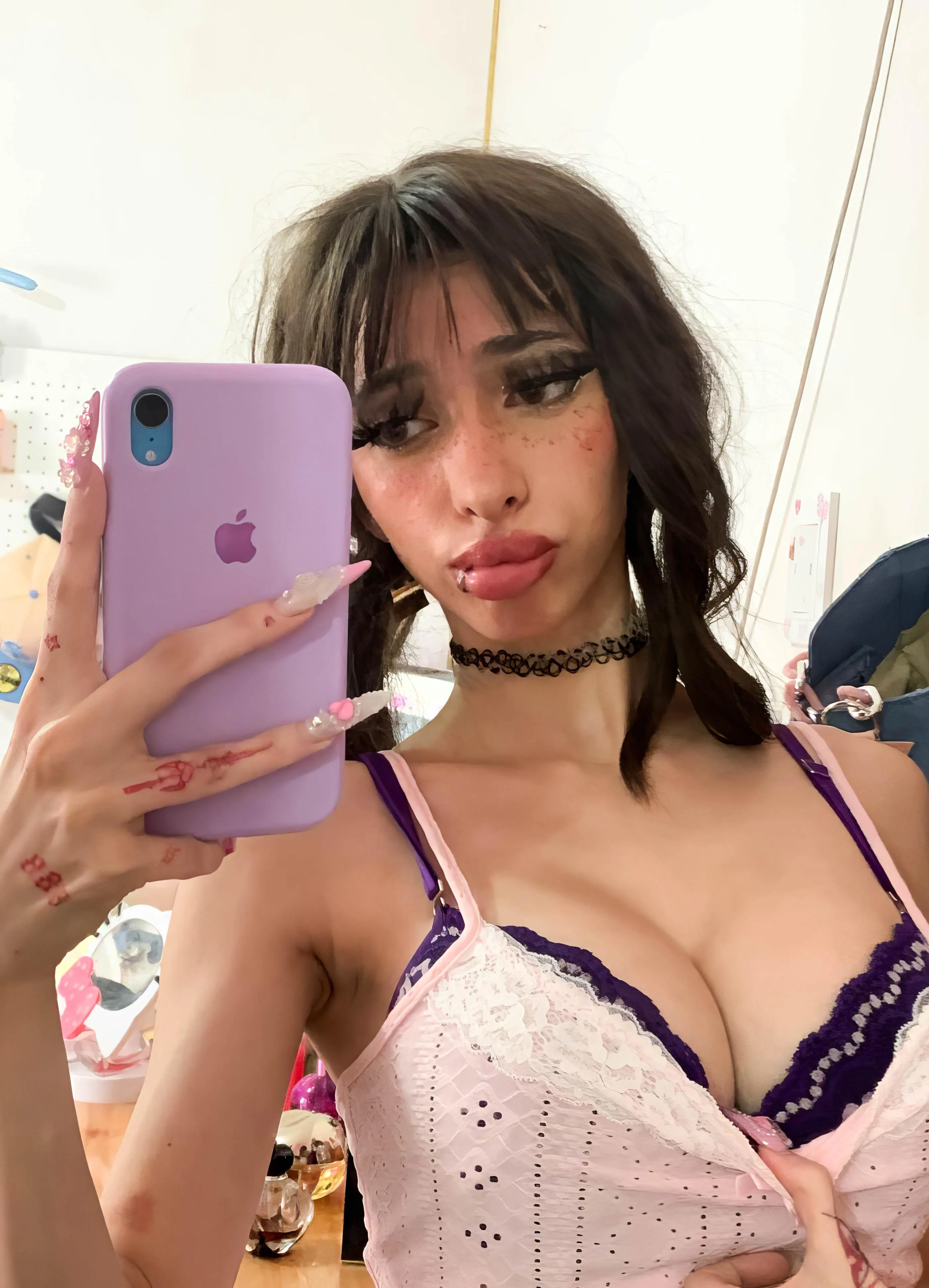 Do you want me to be the shy one who blushes at your touch or the bold one who knows exactly what she wants?