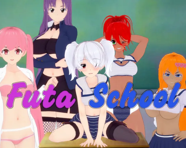 Female protagonist in all-futa environment [Futa School]