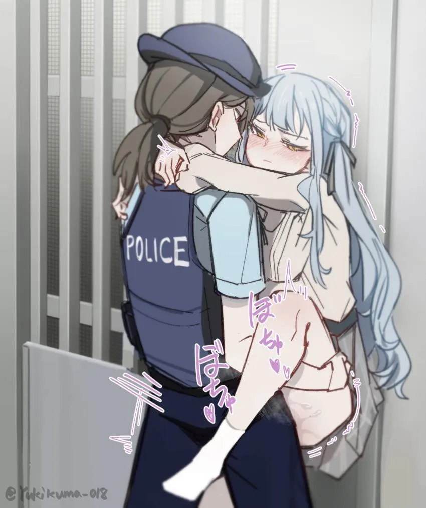 I love raping girls I see on my patrols~. What are they going to do, call the cops~?
