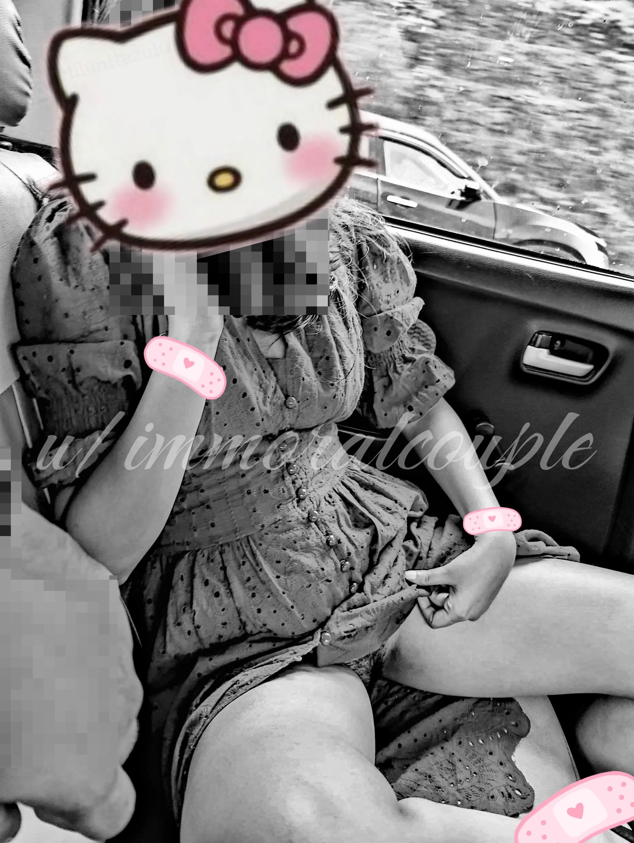 Kitty got adventurous in uber today! What would you do if you were our driver?