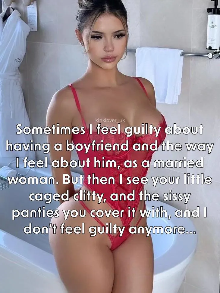 She should never feel guilty - she deserves the best, a real man. [ImageFap: kinklover_uk]