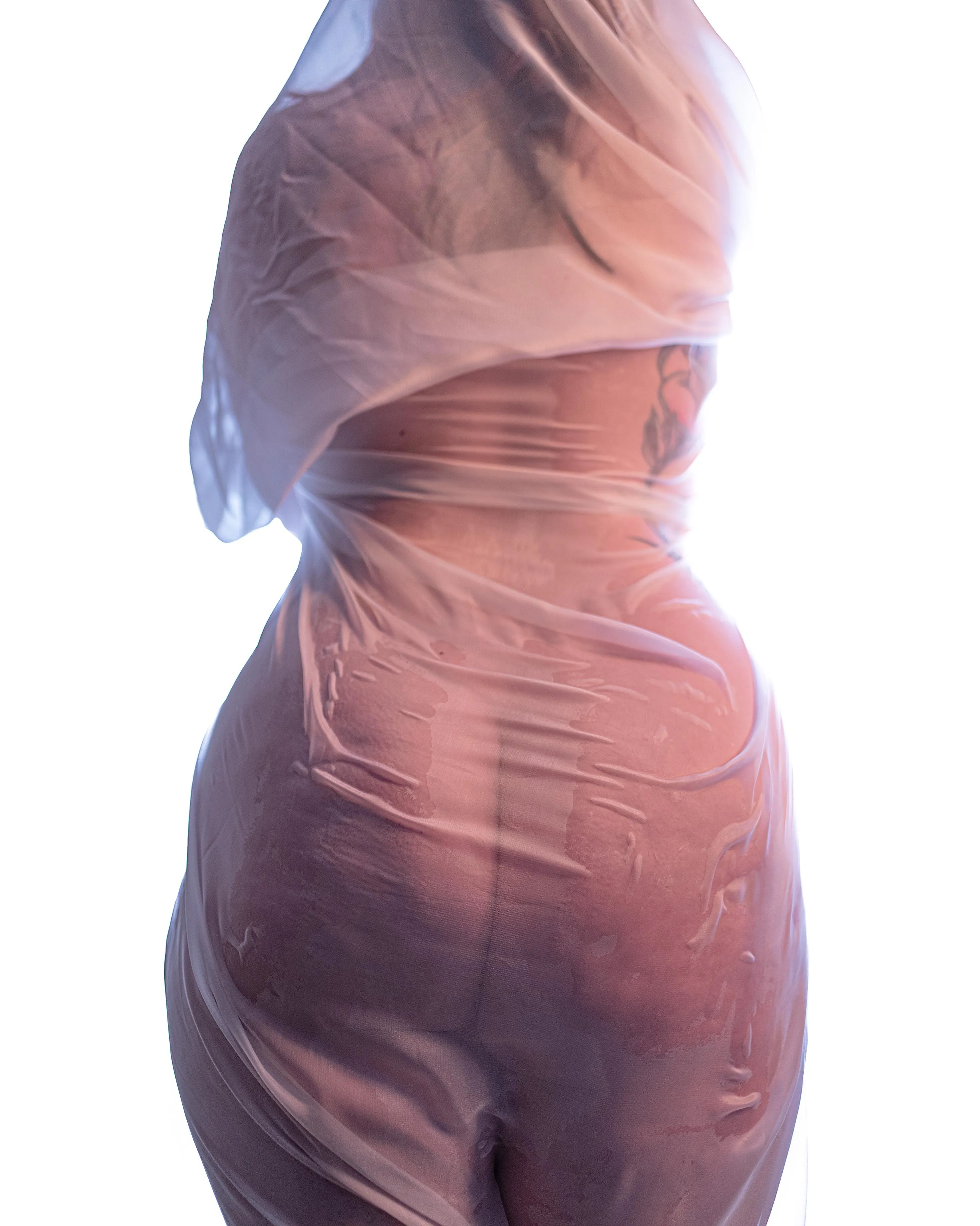 Tight wet and clingy from behind this time.