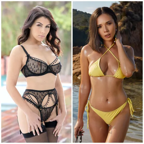 Best of 64 Pornstars Tournament - Pick one for the next round. Part 16: [Valentina Nappi] vs [Eve Sweet]