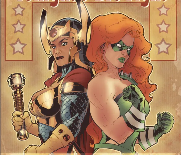 Big Barda or Knockout? I'm choosing Knockout [Birds of Prey (1999), #106]