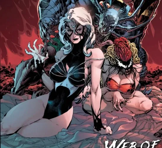 Black Cat and Scream showing off [Web of Carnage (Vol 1), #1]