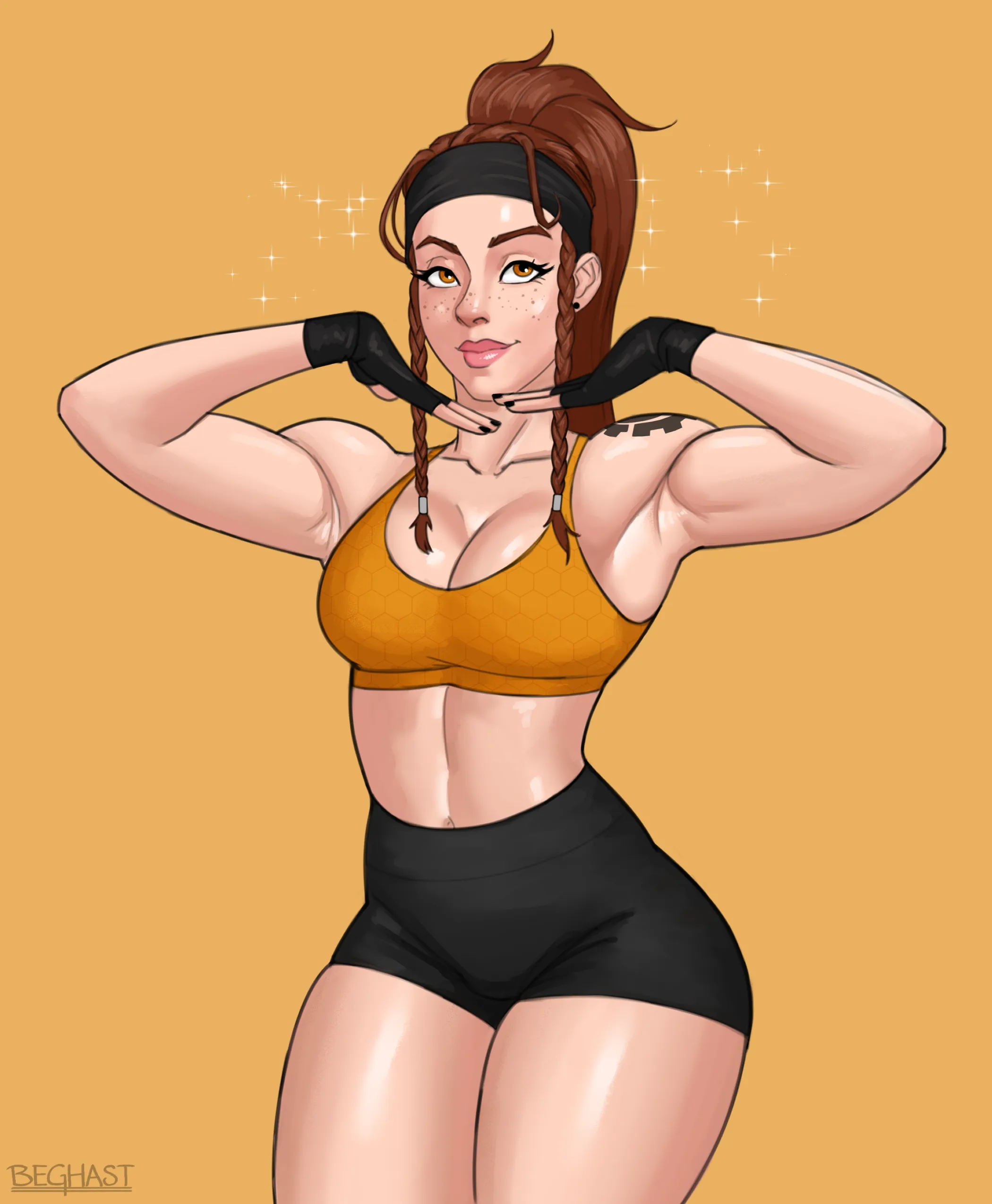 Brigitte being the best girl (Beghast)