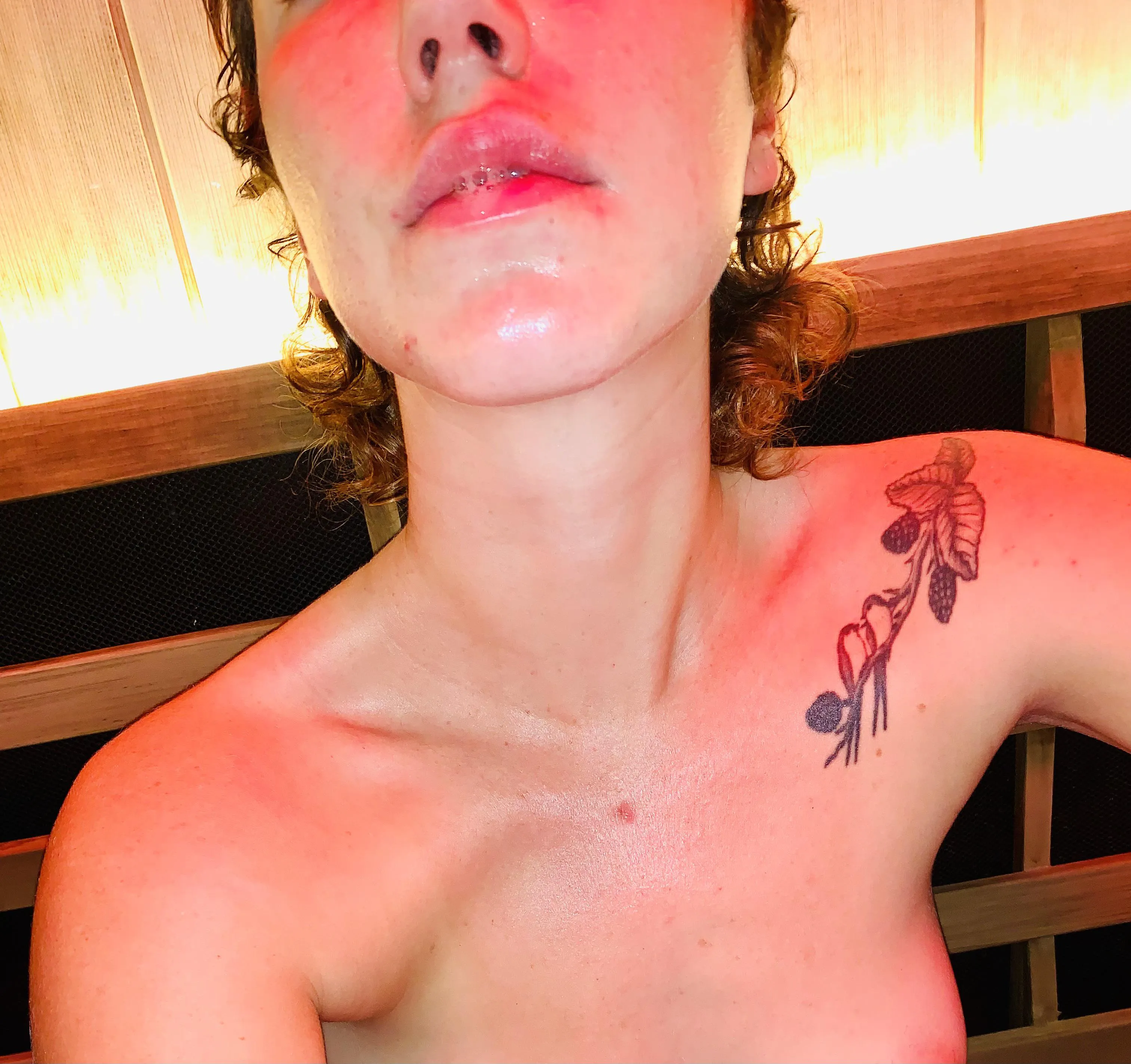 Cheeky little spitter!