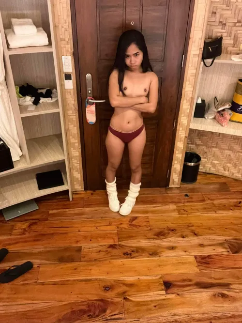 Did you just say I am as flat as a door?