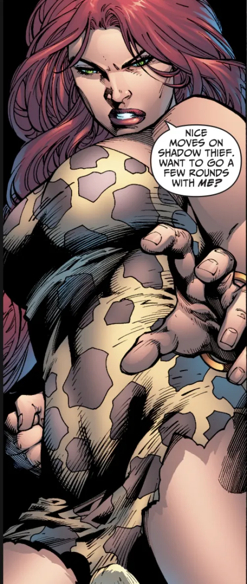 Giganta makes an enticing offer [Justice League of America (2006), #15]