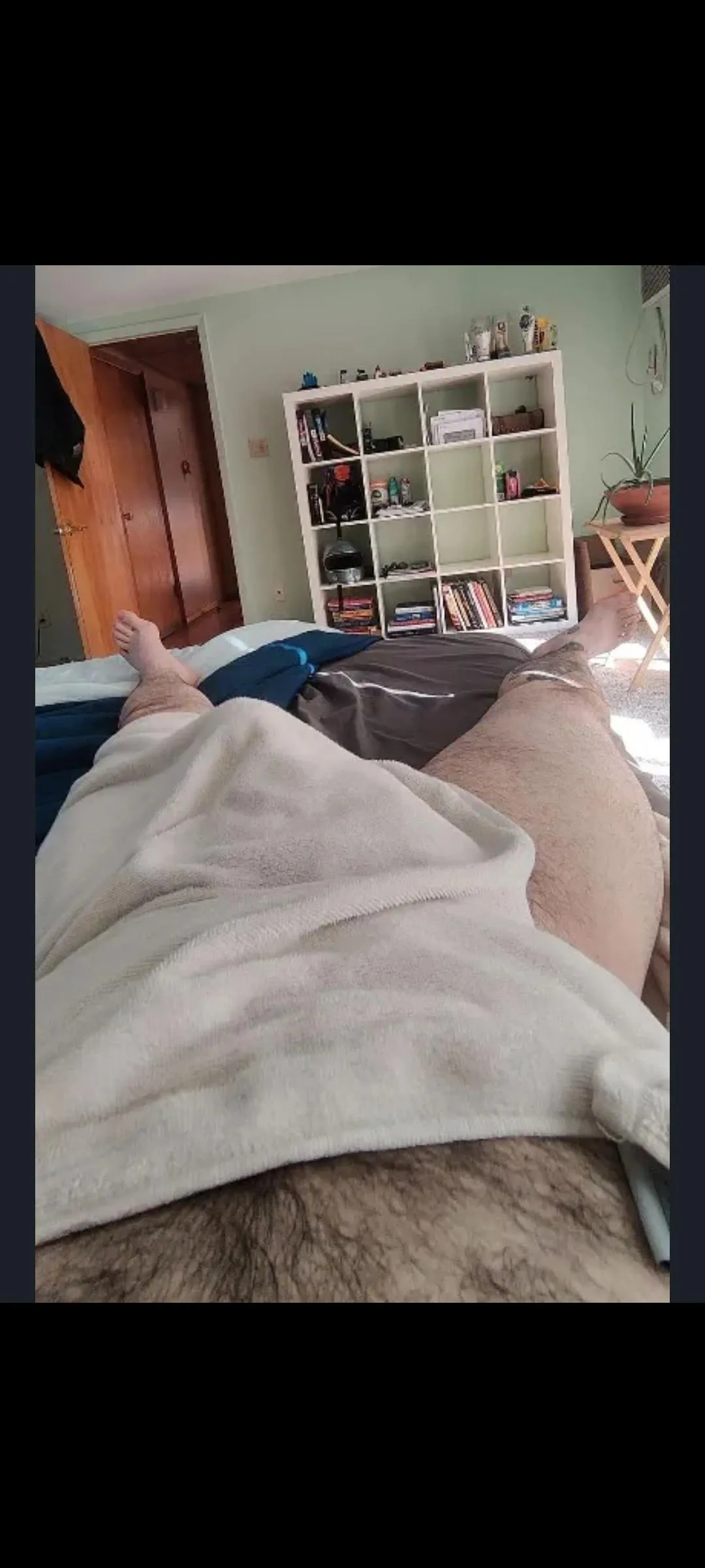 I don't like to put clothes on right after a shower