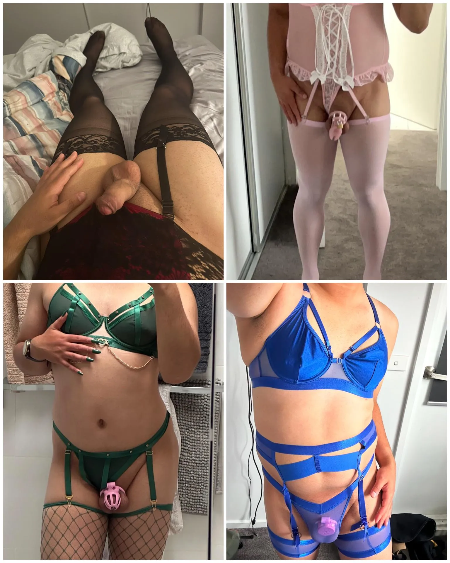 I love how much my clit has shrunk since I started wearing chastity