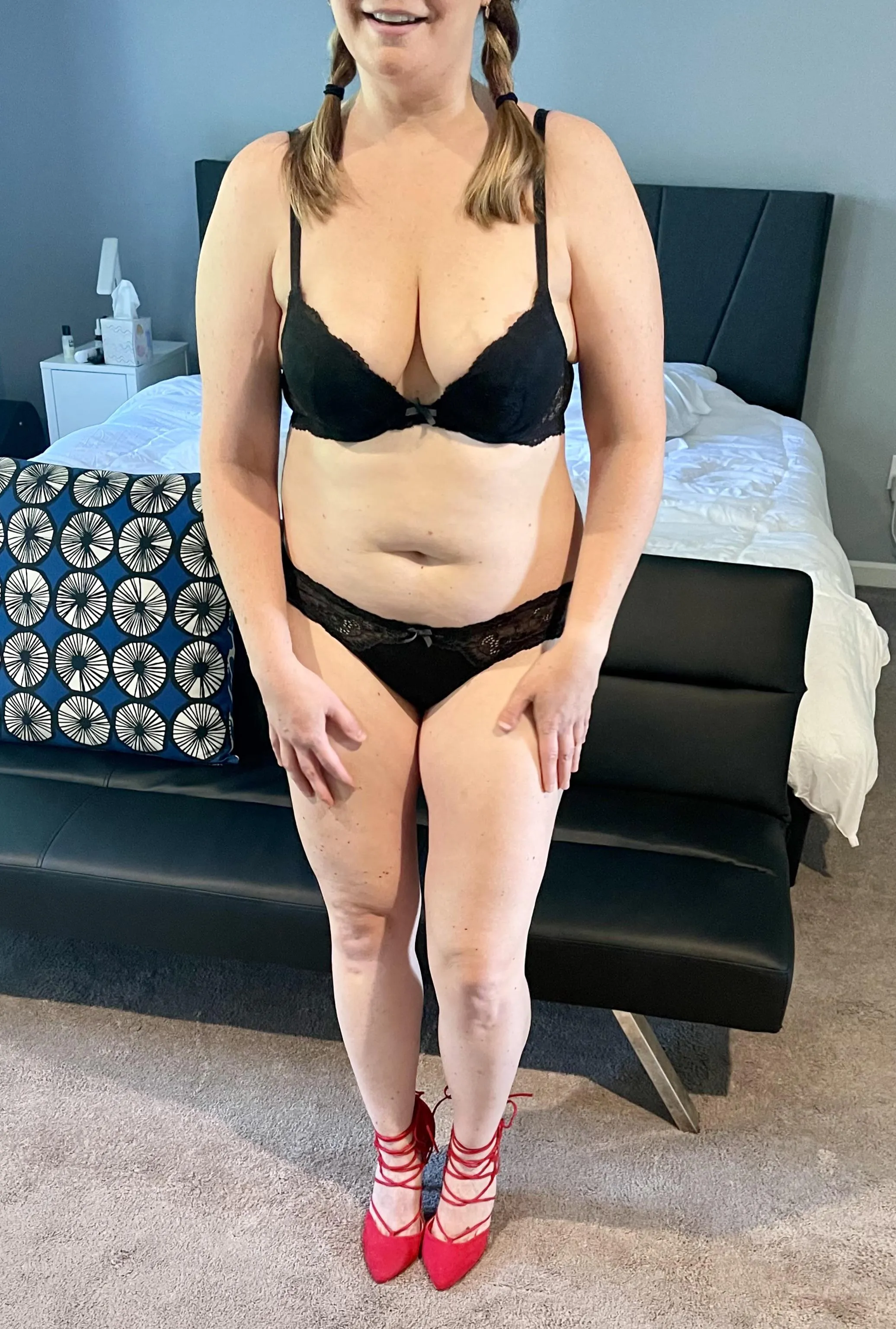 I might be 44 but I’m still young enough for braids and heels