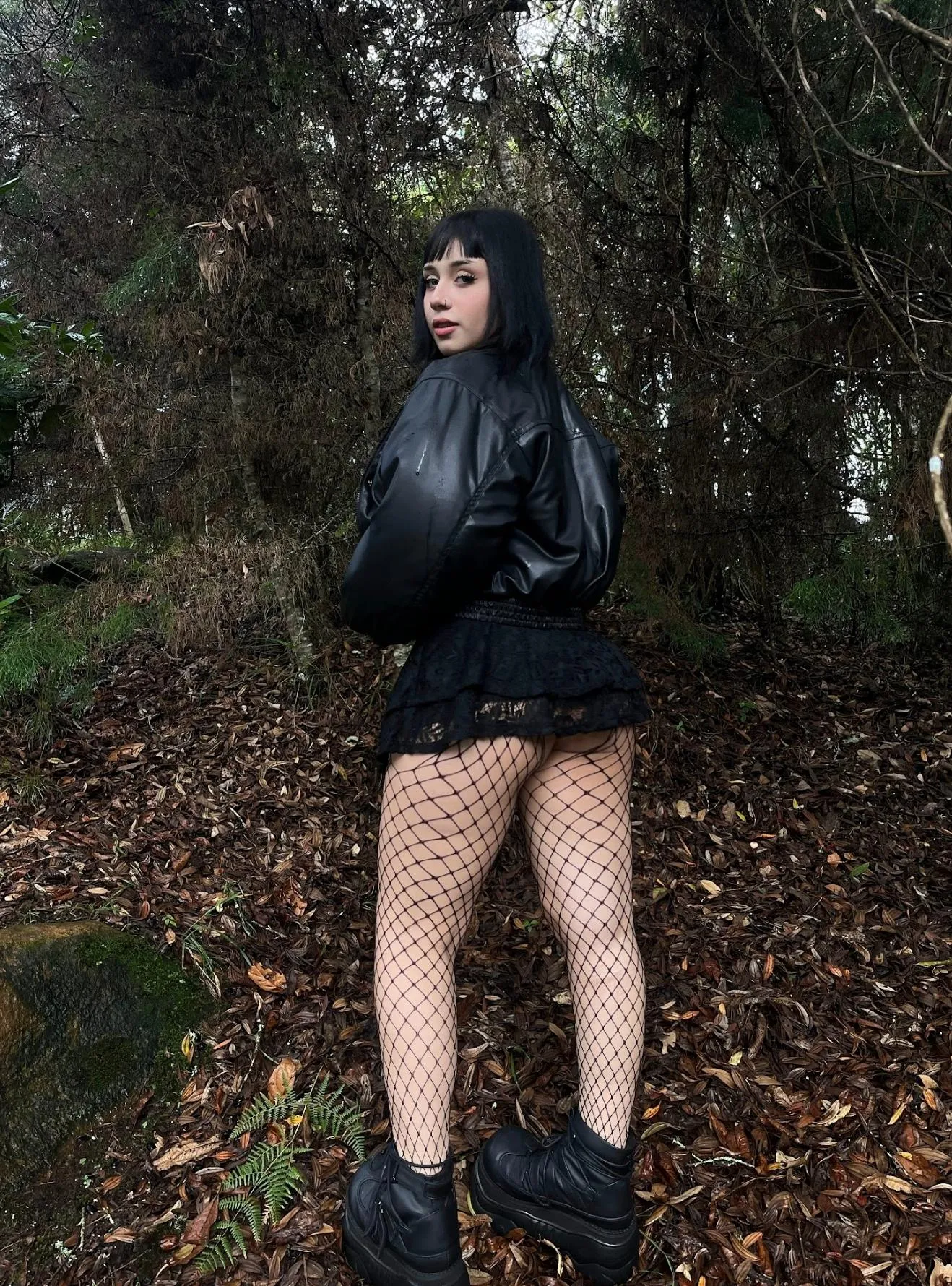 I'm the Goth girl side-quest you find in the woods